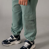 Pantalón Cargo Rodillas Extra Resistentes Verde Mayoral