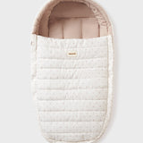 Saco Capazo Universal Acolchado Bebé – Crudo, Rosa y Celeste Mayoral