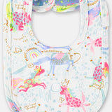 Set Gorrito Algodón y Babero