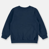 Polerón Infantil Algodón Azul Marino