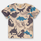 Polera Niño Dinosaurios - Verde y Azul