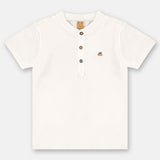 Conjunto Niño Clásico Blanco y Beige