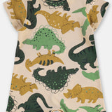 Enterito Bebé Dinosaurios – Verde y Azul
