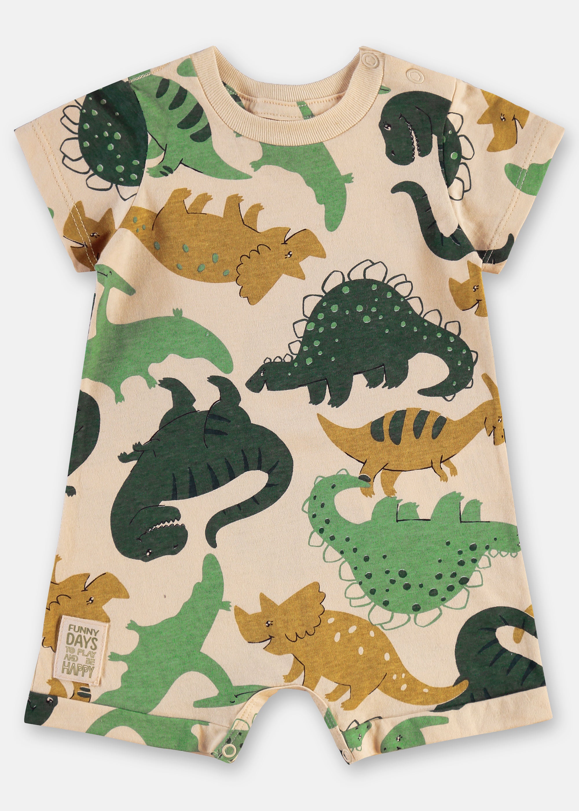 Enterito Bebé Dinosaurios – Verde y Azul