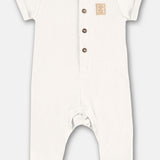 Enterito Unisex de Algodón – Blanco, Rosado y Verde (0 a 18 meses)