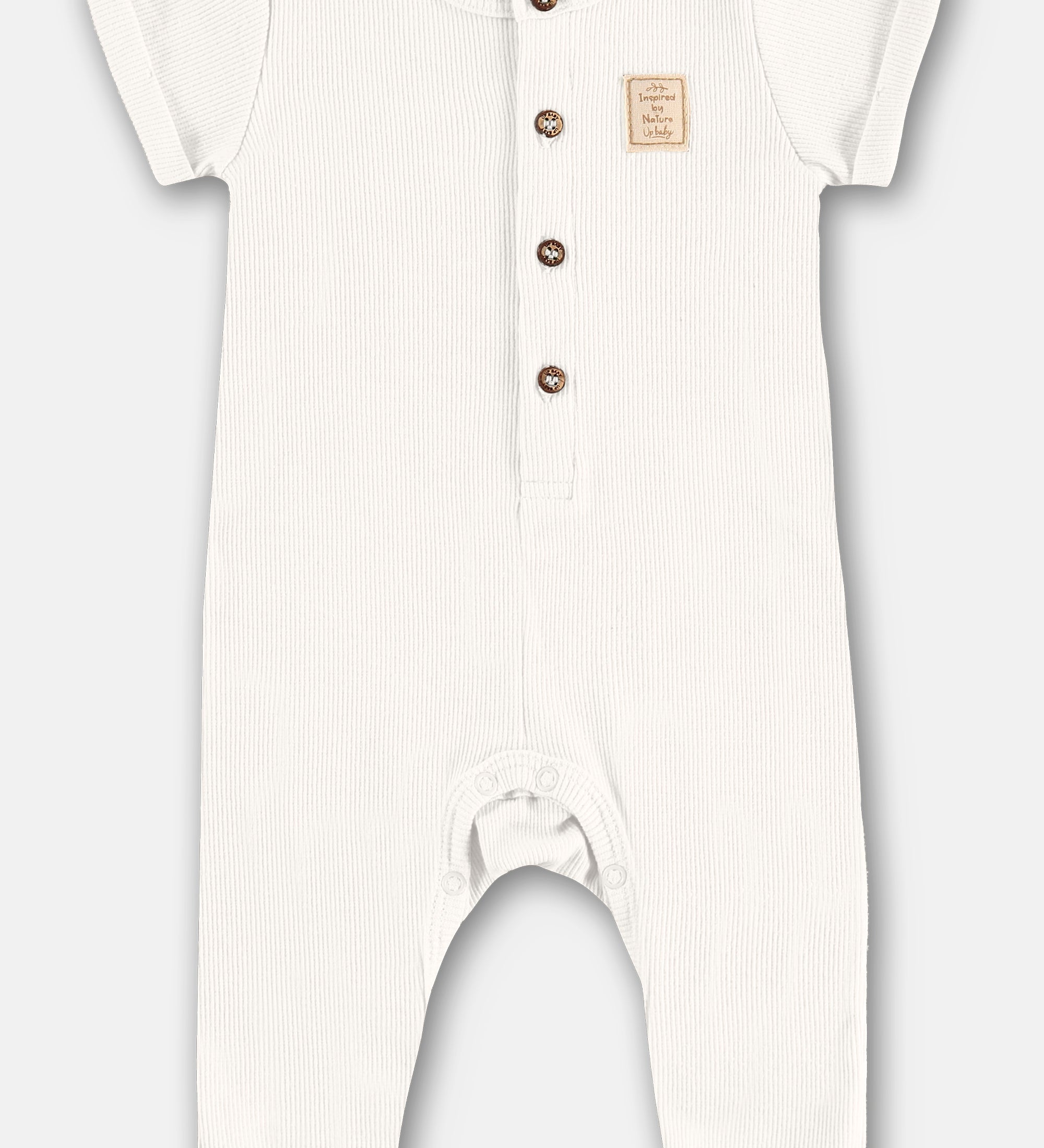 Enterito Unisex de Algodón – Blanco, Rosado y Verde (0 a 18 meses)
