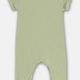 Enterito Unisex de Algodón – Blanco, Rosado y Verde (0 a 18 meses)