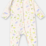 Pijama Enterito Dinosaurios Pastel – 100% Algodón