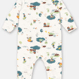 Pijama Enterito Animales del Bosque – 100% Algodón