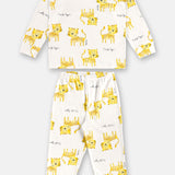 Pijama Infantil Tigres – 100% Algodón