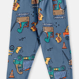 Pijama Infantil Vehículos y Dinosaurios – 100% Algodón