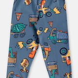 Pijama Infantil Vehículos y Dinosaurios – 100% Algodón
