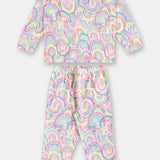 Pijama Arcoíris y Unicornios – 100% Algodón