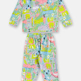 Pijama Selva Divertida – 100% Algodón (Unisex)