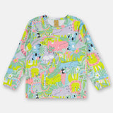 Pijama Selva Divertida – 100% Algodón (Unisex)