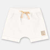 Conjunto Body y Short Blanco con Hojas – 100% Algodón