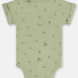 Conjunto Bebé Unisex Verde – Body y Short 100% Algodón