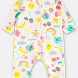 Pijama Enterito Bebé Algodón Estampado Colores