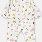 Pijama Enterito Bebé Algodón Estampado Animales