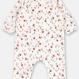 Pijama Enterito Bebé Algodón Estampado Jardín