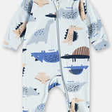 Pijama Enterito Bebé Algodón Estampado Dinosaurios