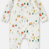 Pijama Enterito Bebé Algodón Estampado Bosque