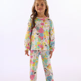 Pijama Niña 2 Piezas Algodón Estampado Fantasía