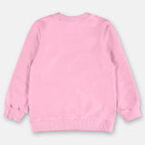 Polerón Niña Algodón Básico Rosado