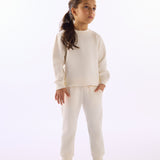 Polerón Unisex Algodón Básico Beige