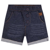 Short Denim Oscuro con Botones