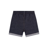 Short Denim Oscuro con Botones