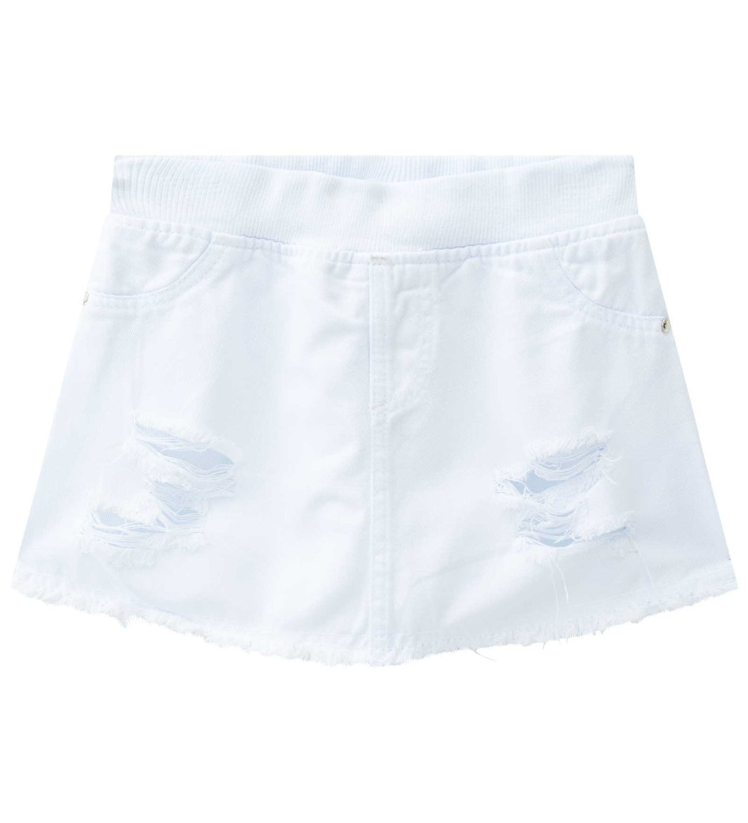 Falda Short Desflecada