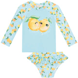 Conjunto Traje de Baño UV50+ Limones