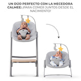 Silla de comer evolutiva LIVY 4 en 1 Wood + Mecedora Calmee - KinderKraft