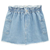 Falda Jeans con Bolsillos