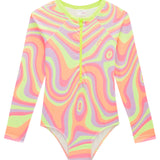 Traje de baño psicodélico UV50+
