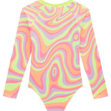 Traje de baño psicodélico UV50+