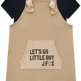Body Manga Corta y Overol J.Fox