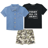 Conjunto 3 piezas 'Today All Is Okay'