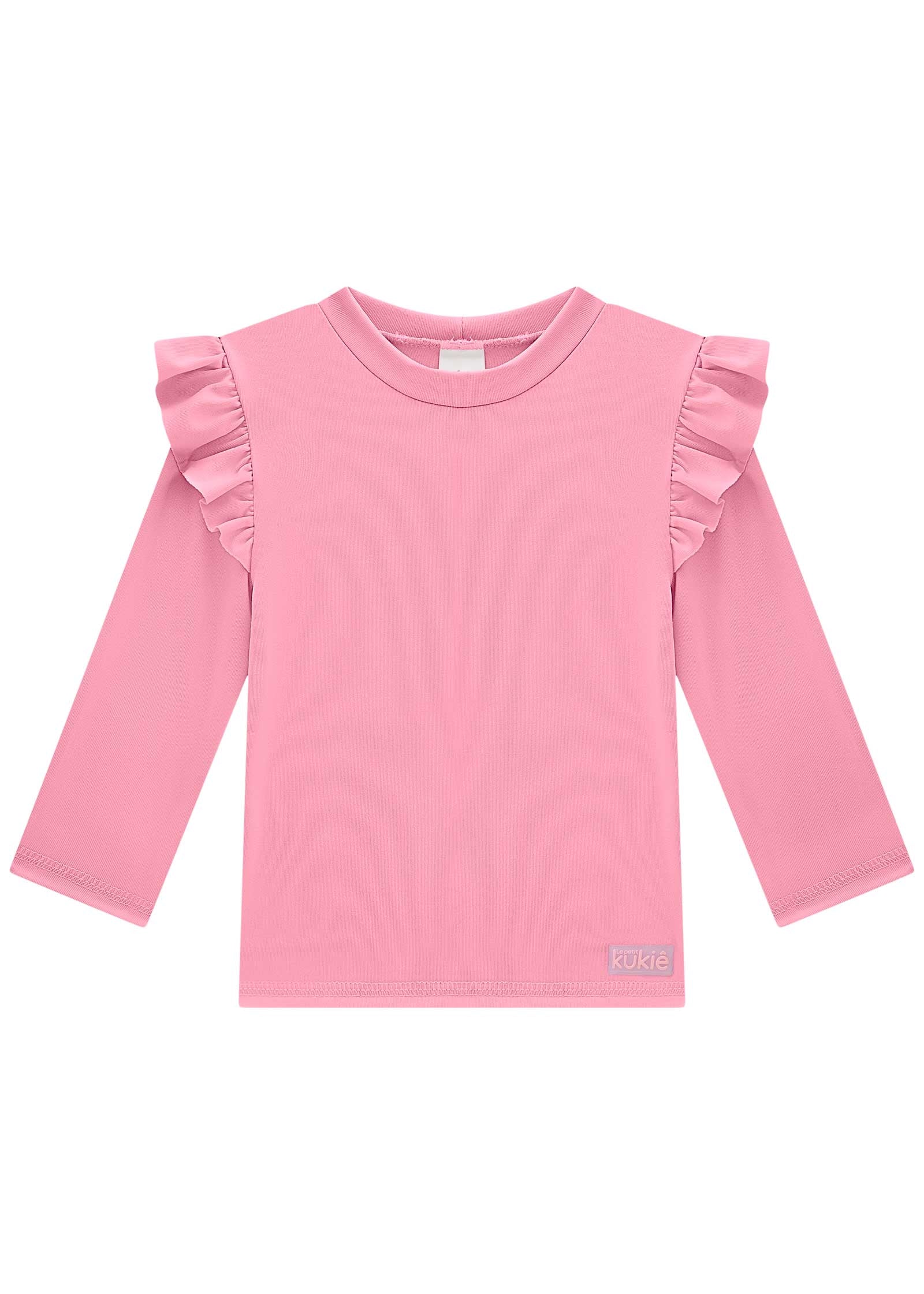 Polera filtro UV50+ con vuelos baby