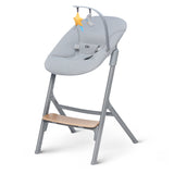 Silla de comer evolutiva LIVY 4 en 1 Wood + Mecedora Calmee - KinderKraft