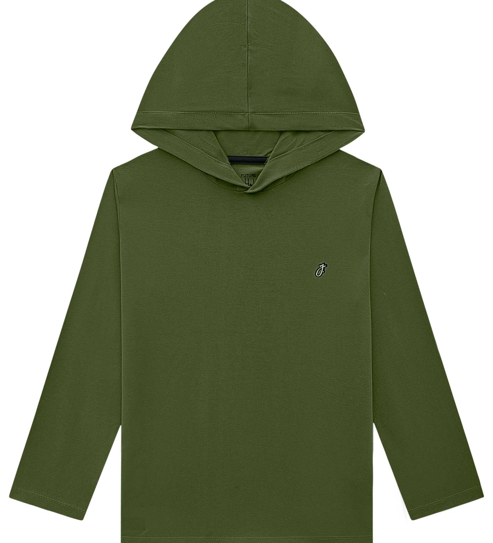 Polera Manga Larga con Gorro