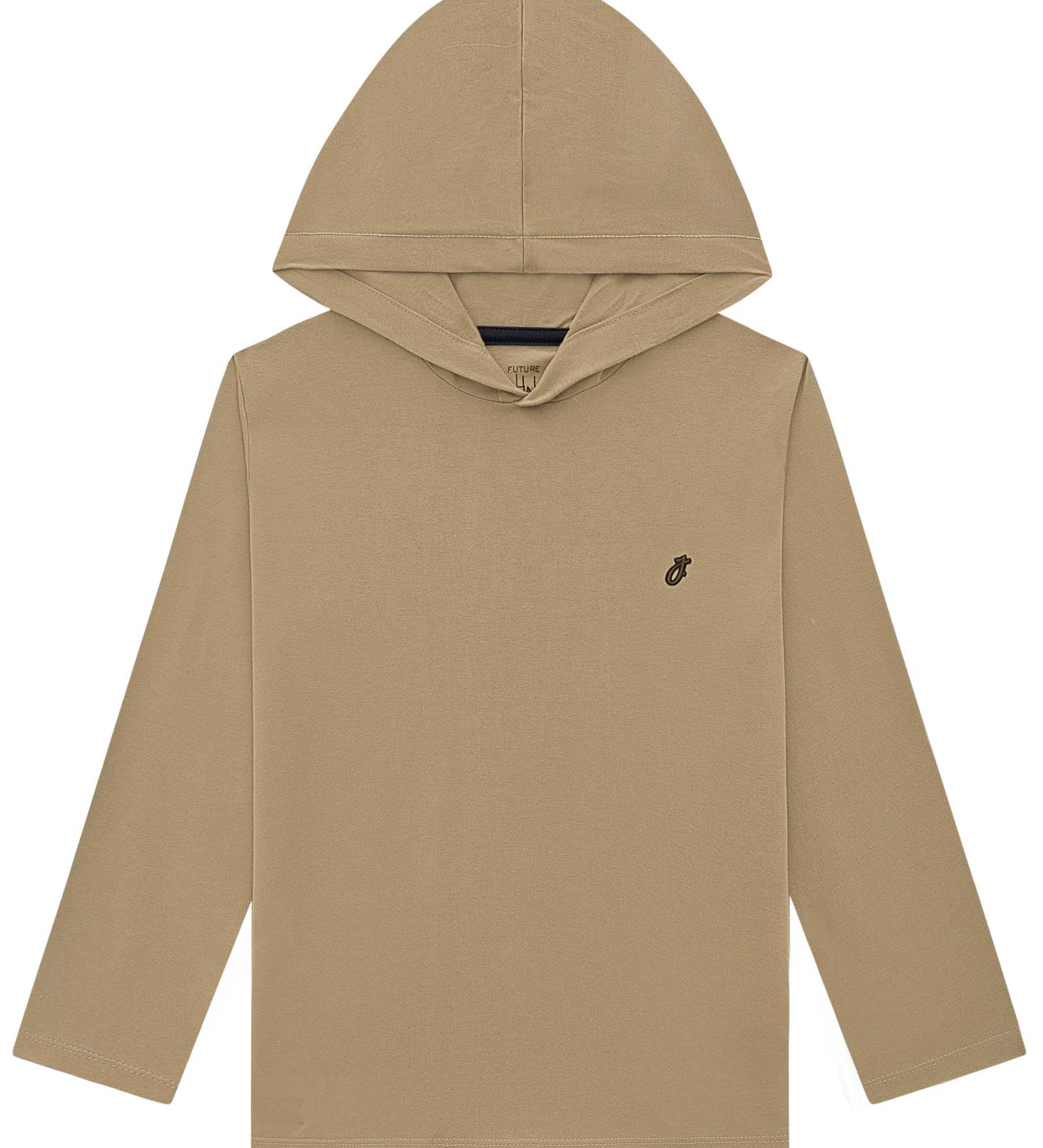 Polera Manga Larga con Gorro