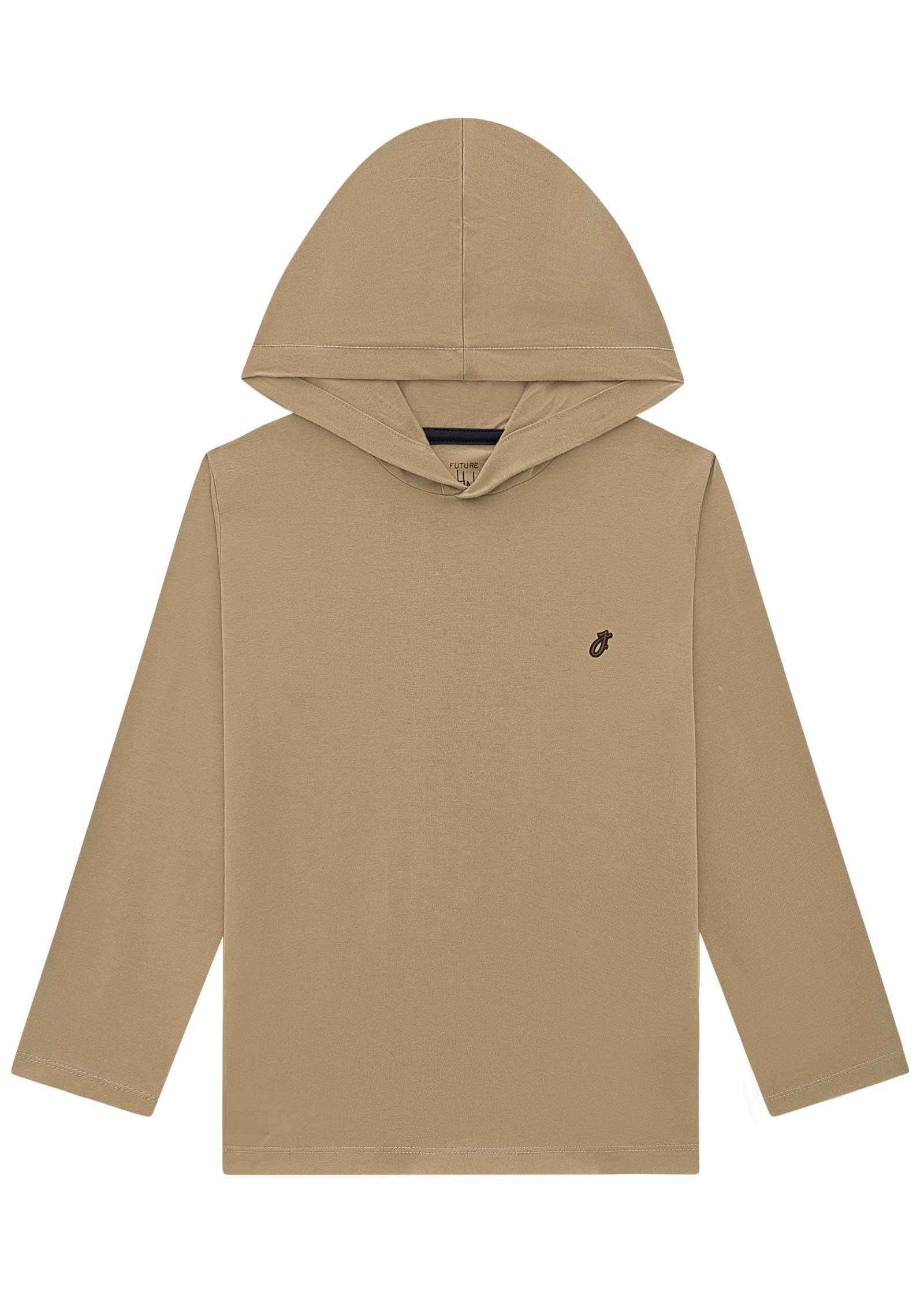 Polera Manga Larga con Gorro