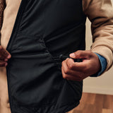 Chaqueta sin mangas con interior chiporro