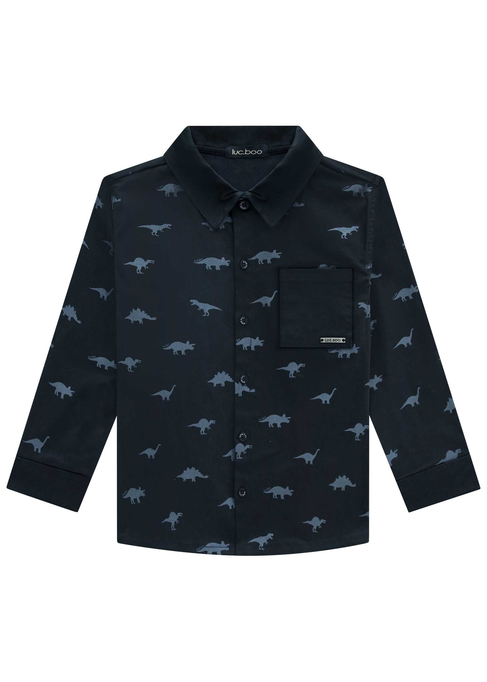 Camisa Print Dinosaurios