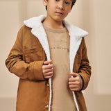 Chaqueta interior corderito