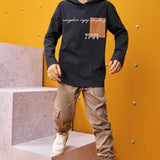 Polera Manga Larga con Capucha
