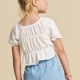 Polera Blanca Niña