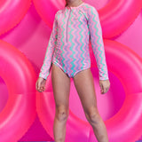 Traje de Baño Manga Larga Diseño